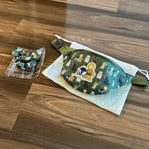 Stoney Clover Star Wars green Fanny Pack & matching scrunchie $200 New